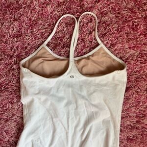 Lululemon white tank top